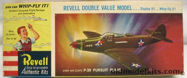 Revell 1/45 Whip-Fly P-39 Airacobra, H155-98 plastic model kit